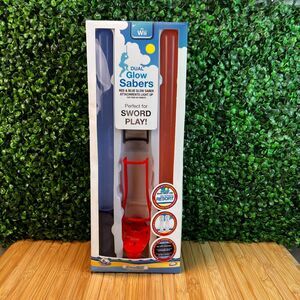 DreamGear Dual Glow Red and Blue Sabers for Nintendo Wii Glow Sabers